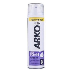 ÙÙˆÙ… Ø§ØµÙ„Ø§Ø­ Ù¾ÙˆØ³Øª Ø­Ø³Ø§Ø³ Ø¢Ø±Ú©Ùˆ Arko Sensitive Shaving Foam 200 Ml