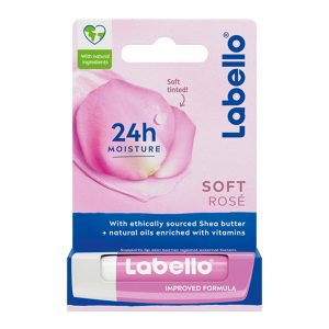Ø¨Ø§Ù„Ù… Ù„Ø¨ Ú¯Ù„ Ø±Ø² Ù„Ø§Ø¨Ù„Ùˆ Labello Soft Rose Lip Balm Stick